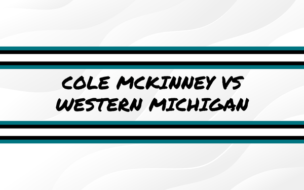 Cole McKinney vs Western Michigan 10/23