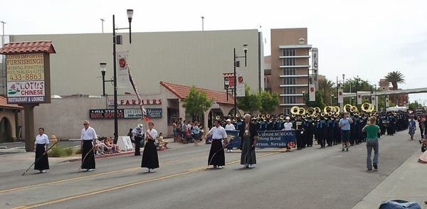 A demonstration in Henderson, NV