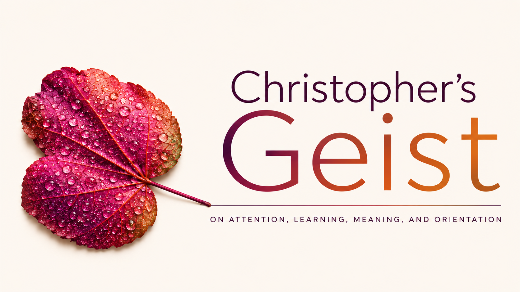 Christopher’s Geist