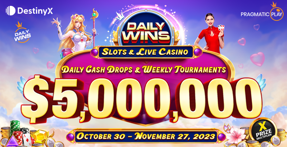 Pragmatic Play's Daily Wins: Your Gateway to $5 Million Rewards at DestinyX Casino