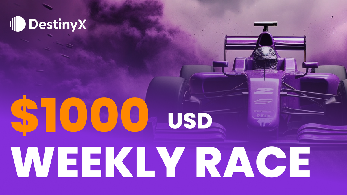 Take Your Share of $1,000 in DestinyX's Weekly Races!