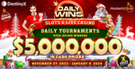 Pragmatic Play's Daily Wins: Unwrap a daily dose of holiday magic with $5 Million Rewards