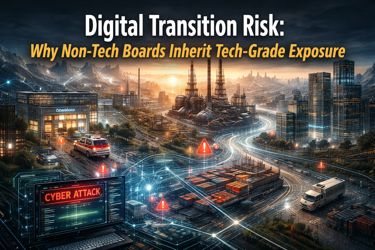 Digital Transition Risk: Why Non-Tech Boards Inherit Tech-Grade Exposure