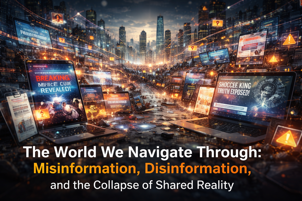 The World We Navigate Through: Misinformation, Disinformation, and the Collapse of Shared Reality