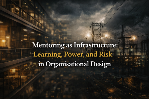 Mentoring as Infrastructure: Learning, Power, and Risk in Organisational Design