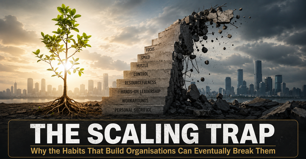 THE SCALING TRAP : Why the Habits That Build Organisations Can Eventually Break Them