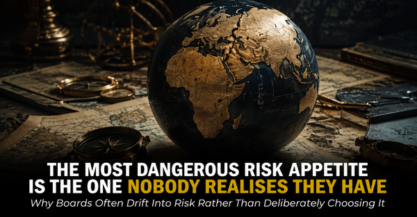 🚨 THE MOST DANGEROUS RISK APPETITE IS THE ONE NOBODY REALISES THEY HAVE  : Why Boards Often Drift Into Risk Rather Than Deliberately Choosing It