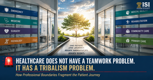 HEALTHCARE DOES NOT HAVE A TEAMWORK PROBLEM.: IT HAS A TRIBALISM PROBLEM.: How Professional Boundaries Fragment the Patient Journey
