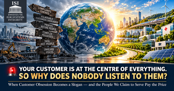 🚨 YOUR CUSTOMER IS AT THE CENTRE OF EVERYTHING. SO WHY DOES NOBODY LISTEN TO THEM?