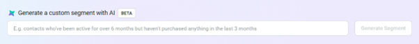 Omnisend segment builder