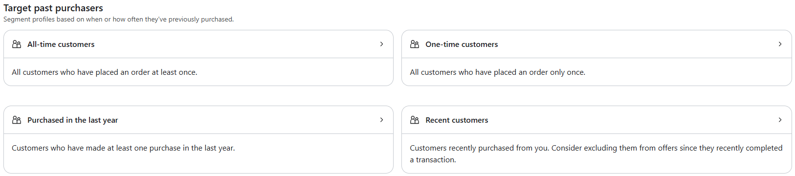 Klaviyo segmentation screen for Shopify customer targeting