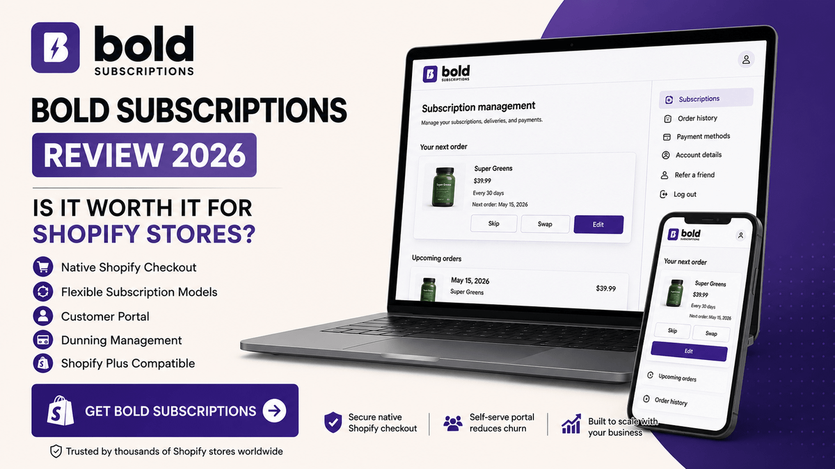 Bold Subscriptions review for Shopify stores 2026