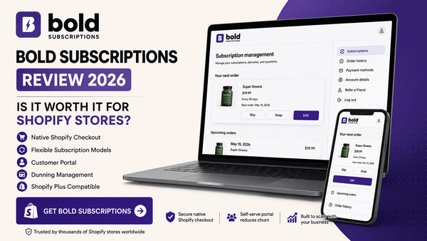 Bold Subscriptions review for Shopify stores 2026