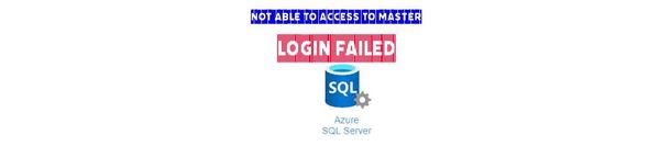 User is not able to access the database master