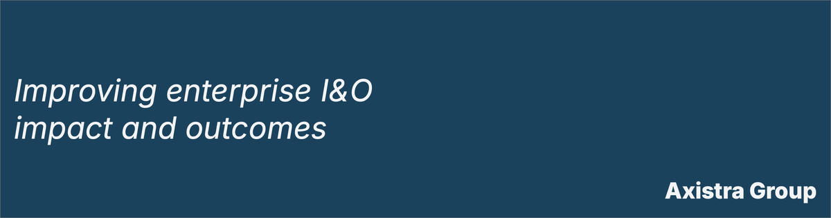 Axistra Group: Improving enterprise I&O impact and outcomes