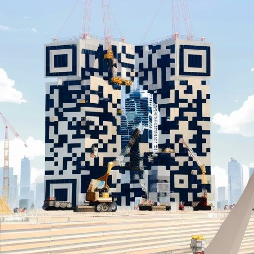 QR code stencil upmanship