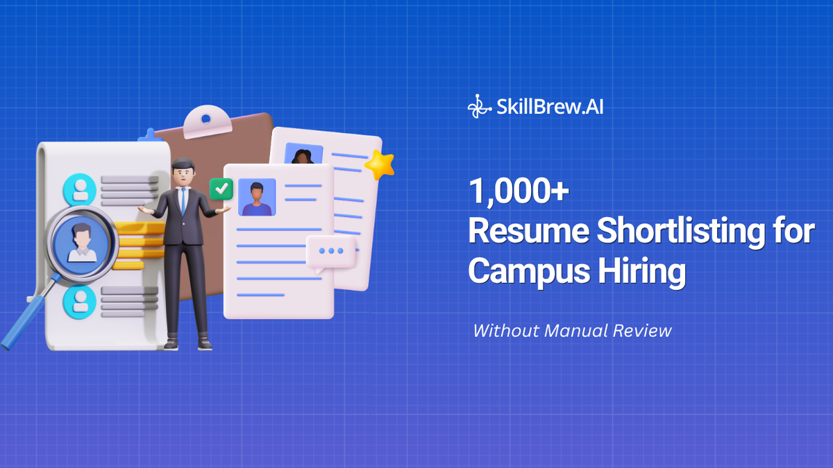 How to do 1,000+ Resume Shortlisting for Campus Hiring Without Manual Review