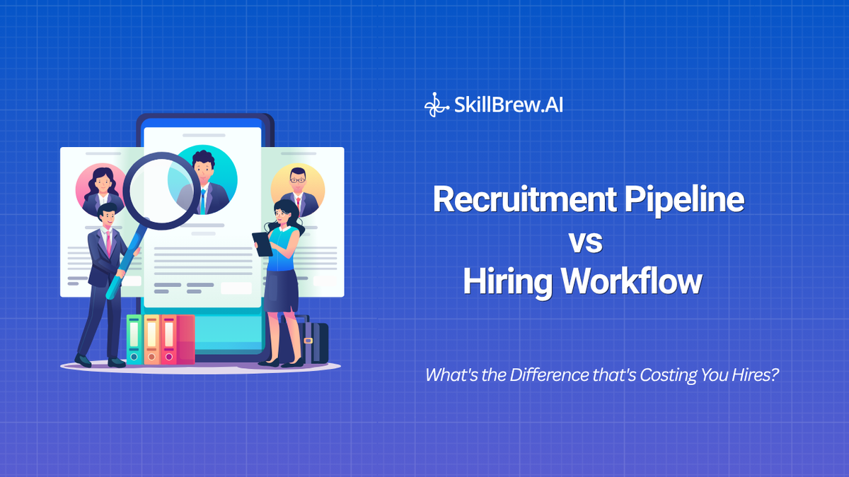 Recruitment Pipeline vs Hiring Workflow: What's the Difference?