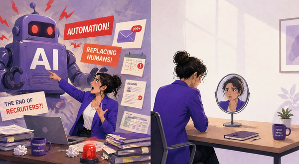 Most Recruiters Are Scared of AI and Bet They’re Scared of the Wrong Thing.