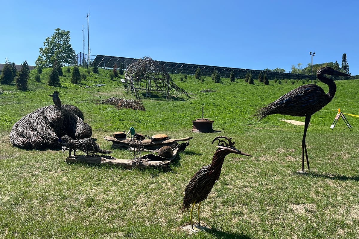 ‘Sacred Rhythm Mother,’ a new nature sculpture, takes shape at Firefly Grove Park