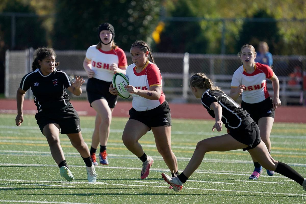 Rucks and scrums take over Hart Park stadium as Tosa hosts girls rugby tournament