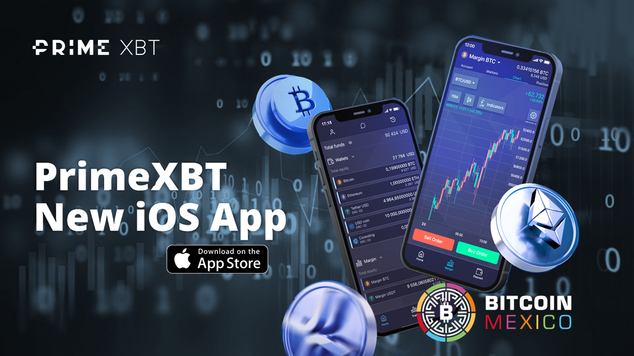 PrimeXBT lanza una nueva aplicación para iOS