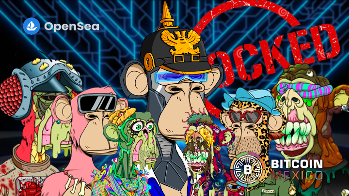 OpenSea congela Bored Ape robados con valor de $2.2 millones