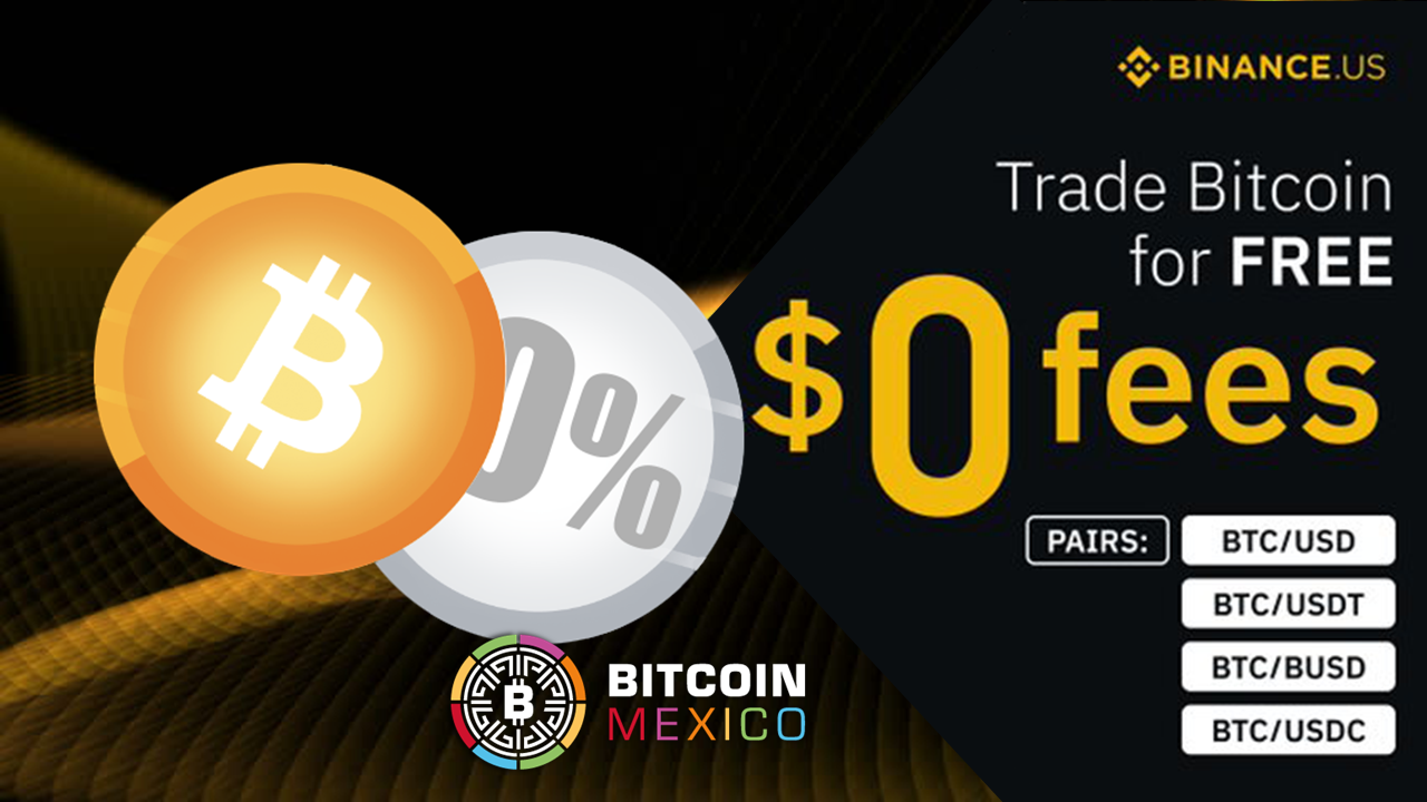 Binance US elimina las tarifas en las operaciones con Bitcoin