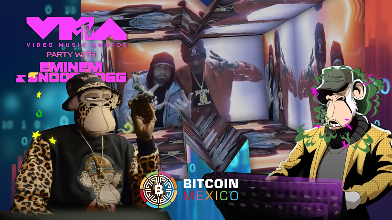Los BAYC llegan a los MTV Music Awards de la mano de Snoop Dogg y Eminem