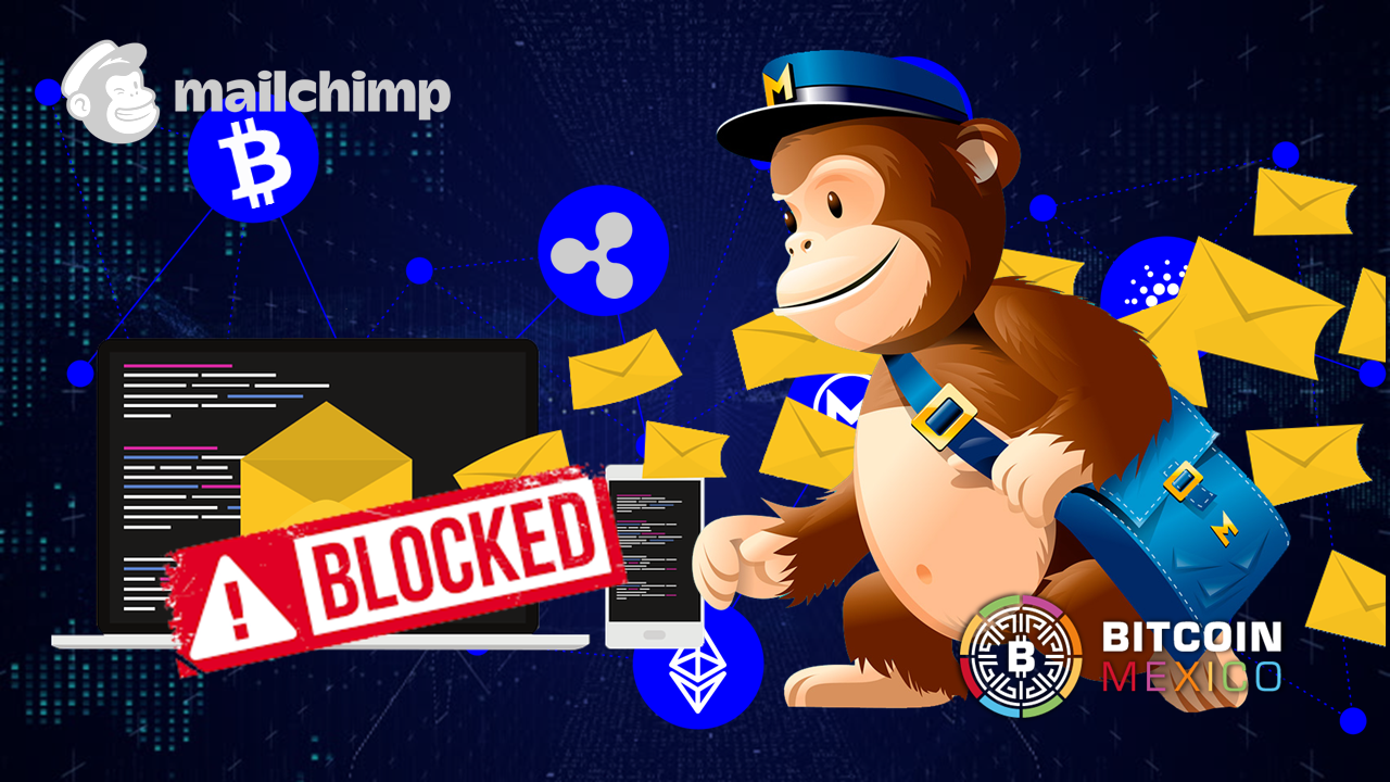 Mailchimp reprende a todos los boletines de criptomonedas