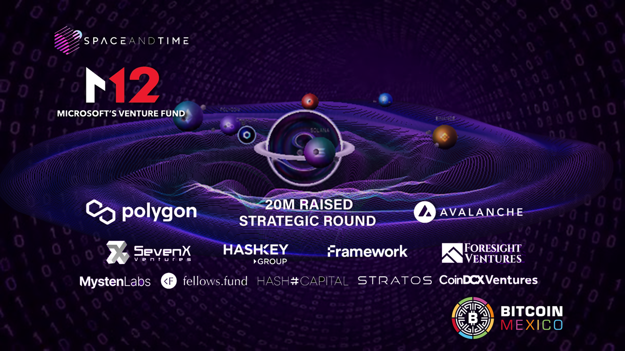 Microsoft invierte en ronda de financiamiento de empresa Web3 Space and Time