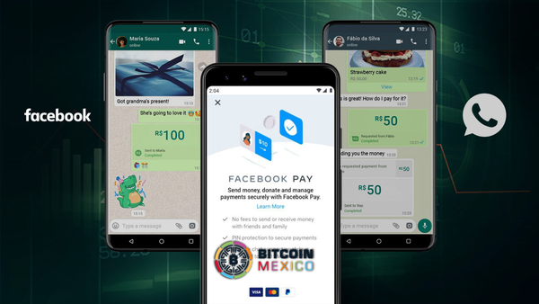 En Brasil podrán transferir dinero por WhatsApp gracias a Facebook Pay