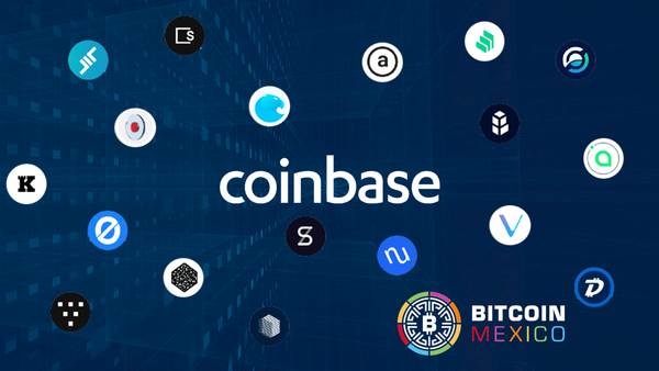 Coinbase explora soporte para 44 nuevos activos