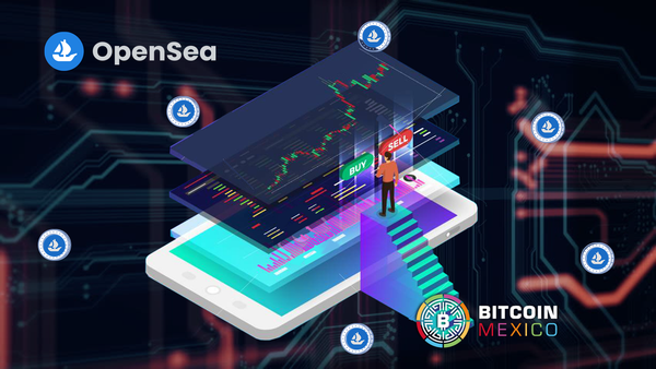 Mercado NFT, OpenSea supera $1 mil millones en volumen de operaciones