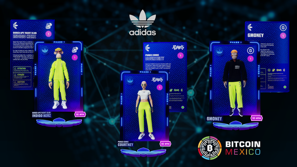 Primer lanzamiento NFT de Adidas genera 23 mdd