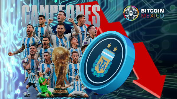 Argentina gana el Mundial Qatar 2022, pero su fan token se derrumbó