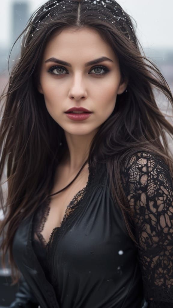 Artemis sur le toit hot