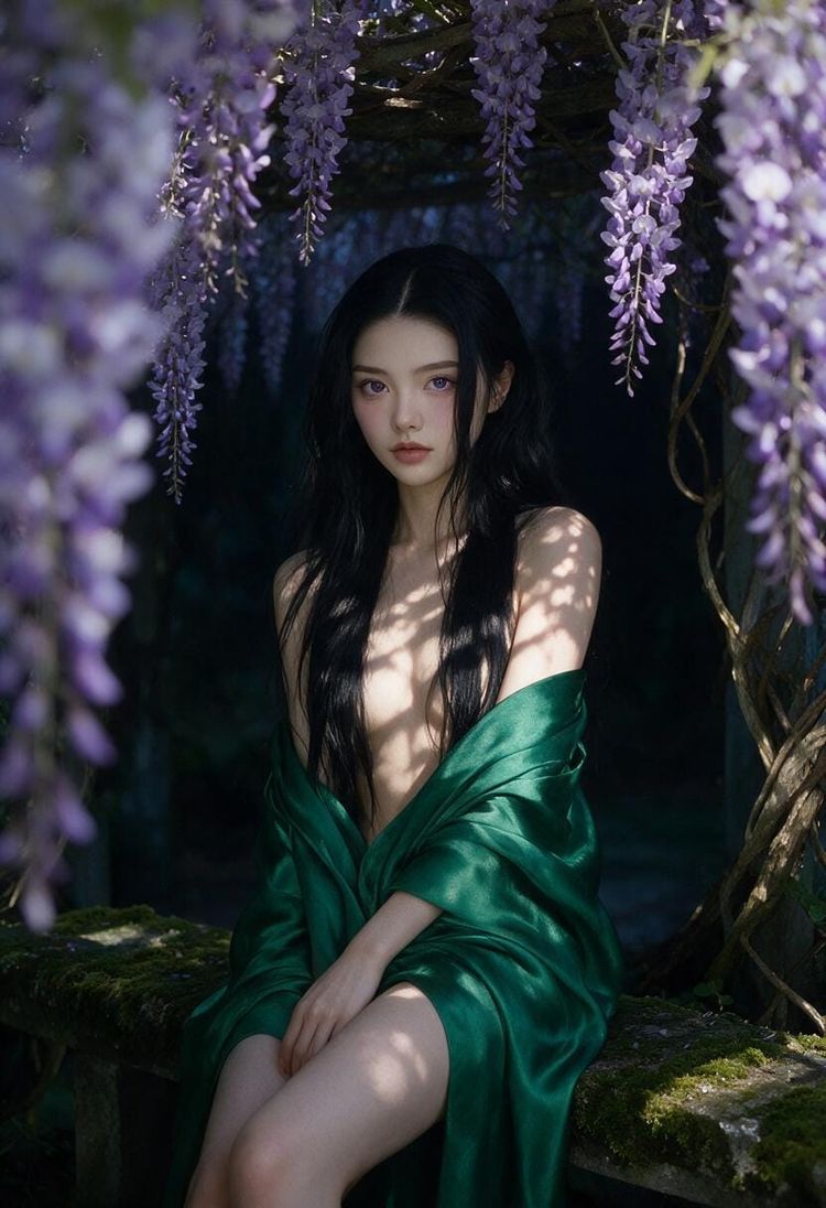 Lyrielle in the Embrace of Twilight