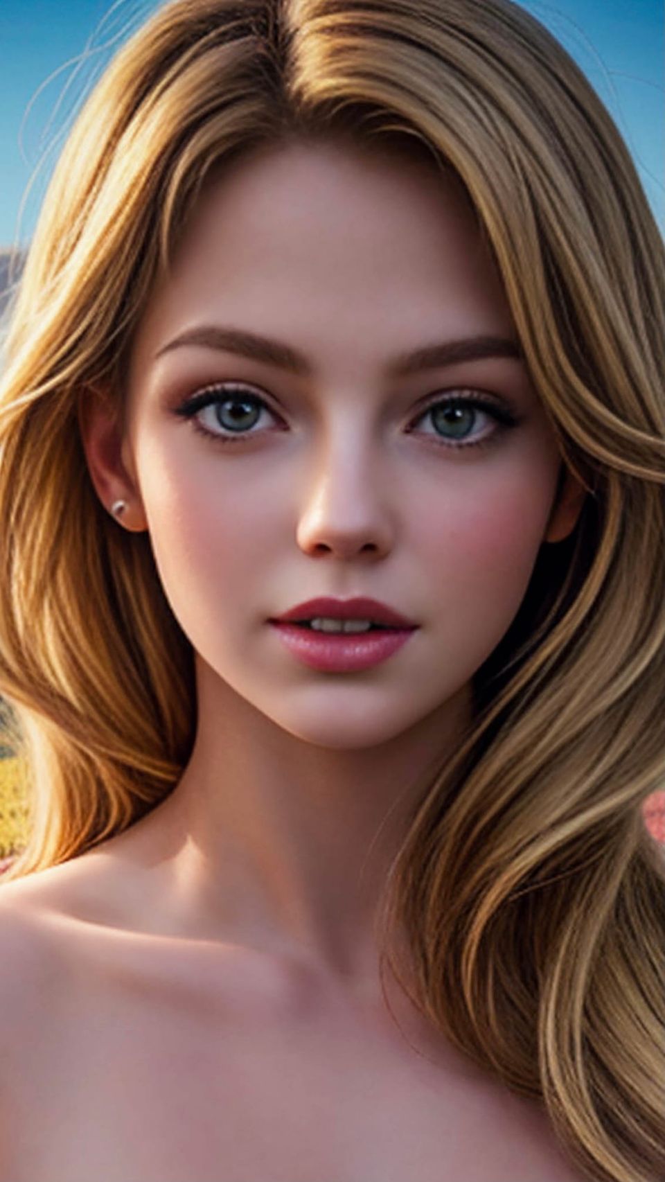 Chloé champs de fleurs