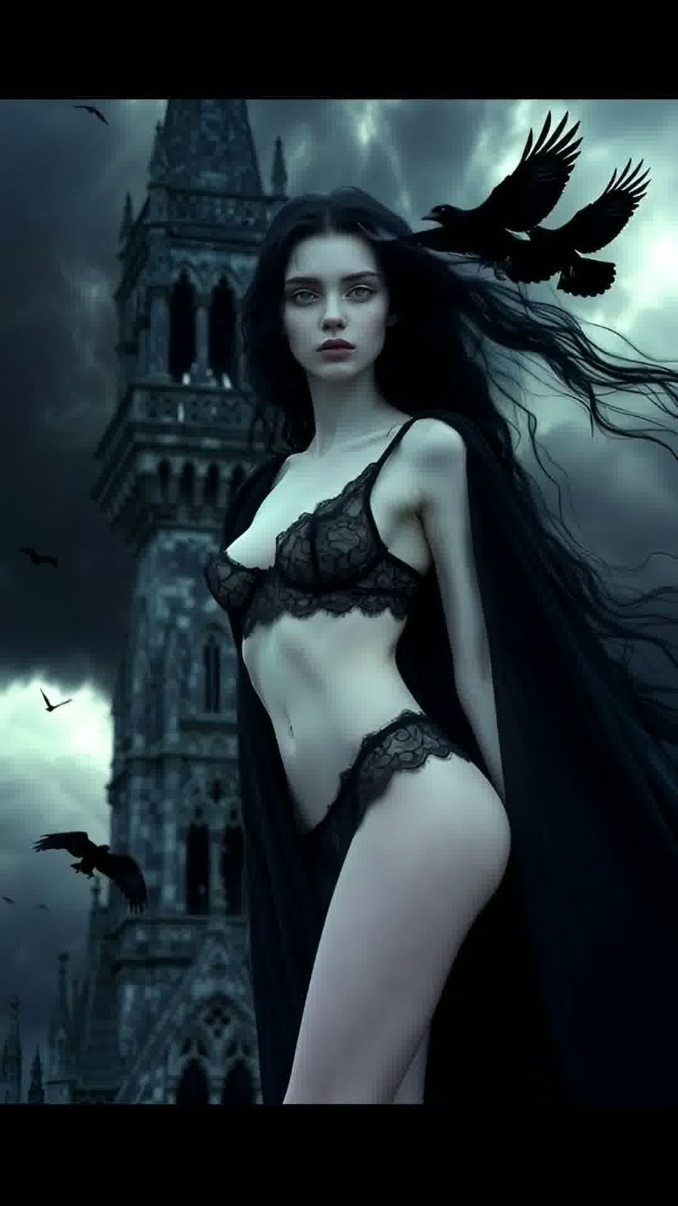 Black Wings Over Stone