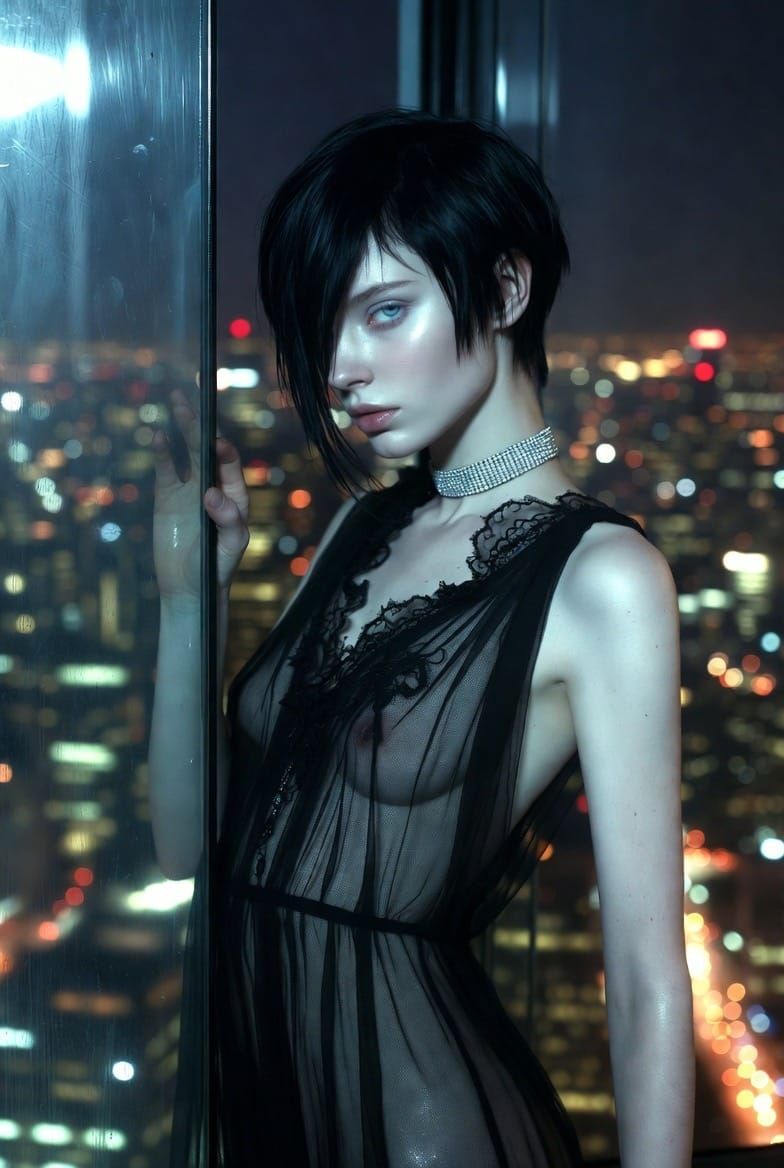 Ilyssia in the Veil of Night