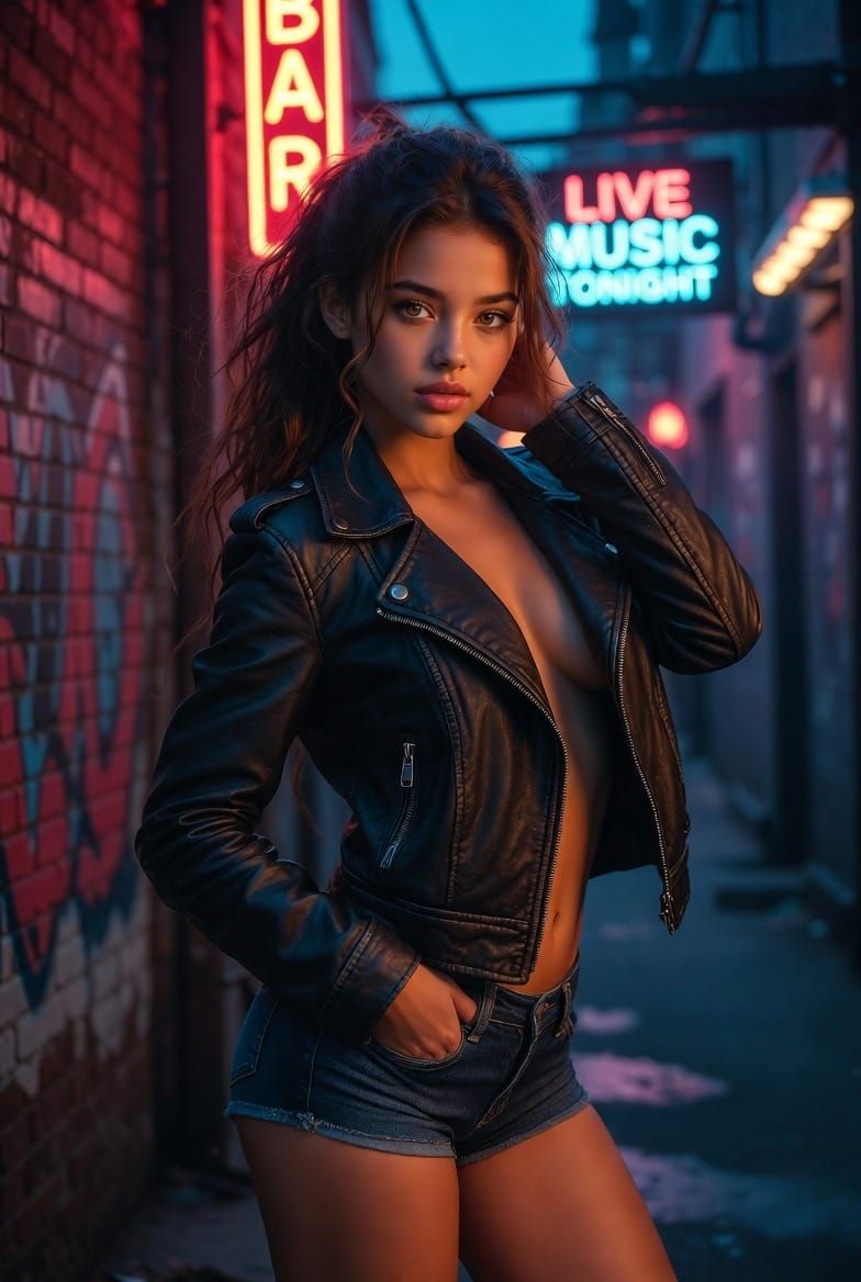 Elowyn in the Neon Abyss