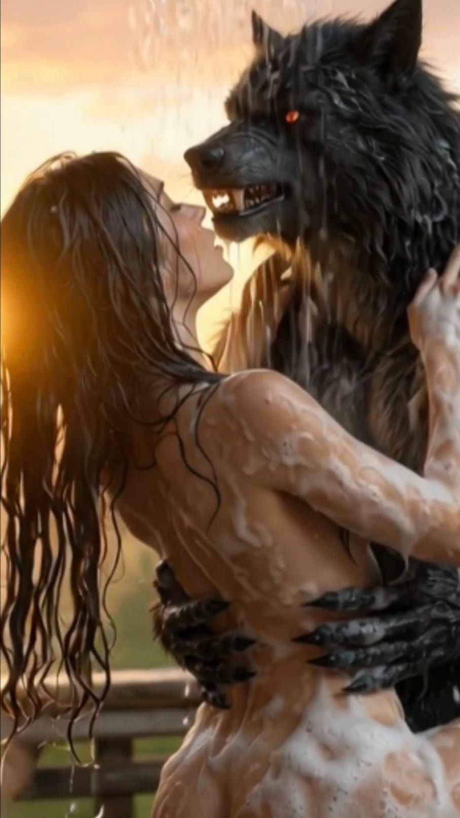 Mystia and Nemesis for a sensual shower