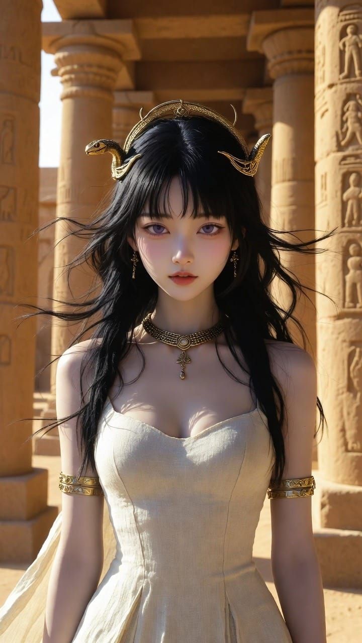 Lyrielle in the Oracle's Embrace