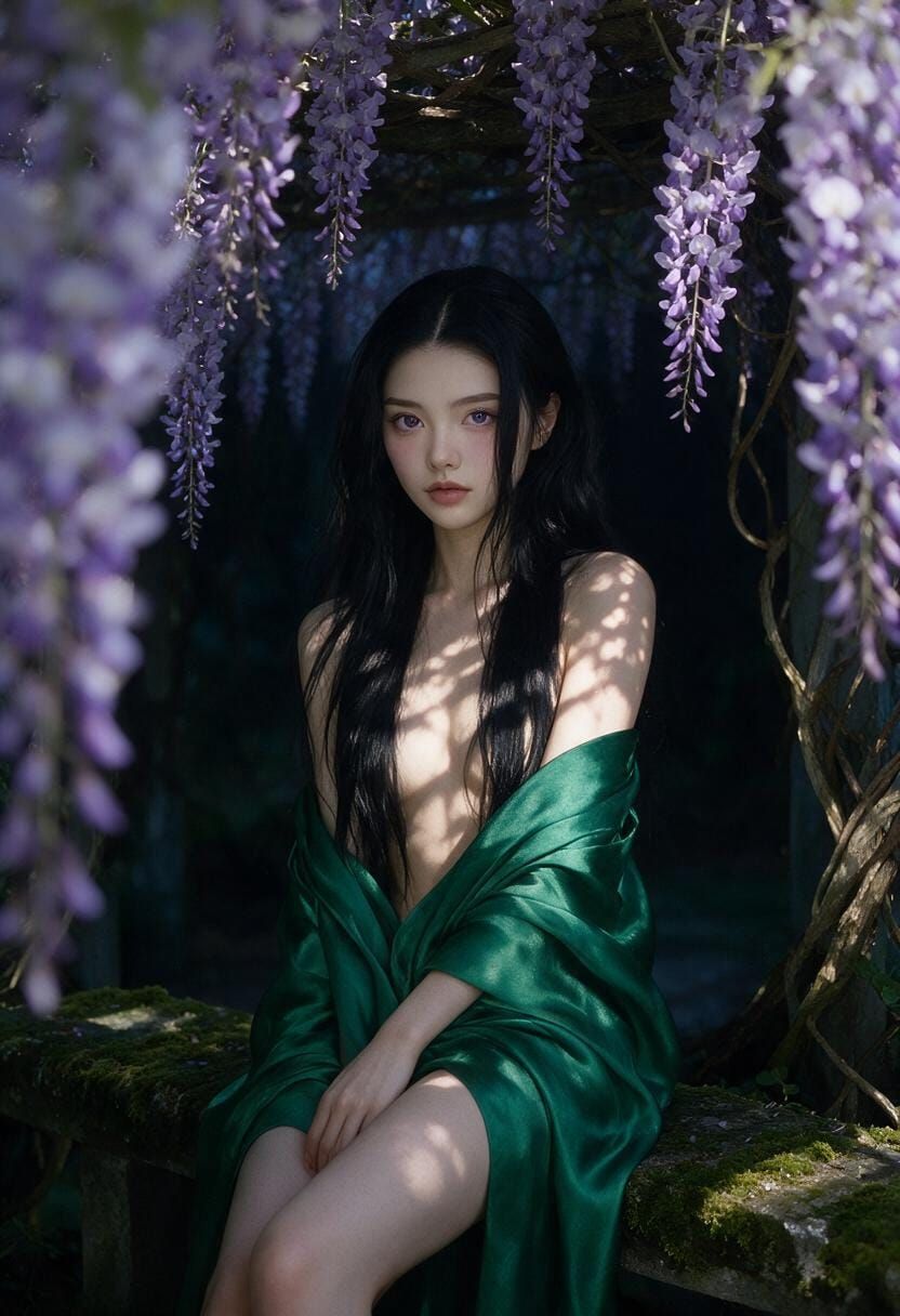 Lyrielle in the Embrace of Twilight