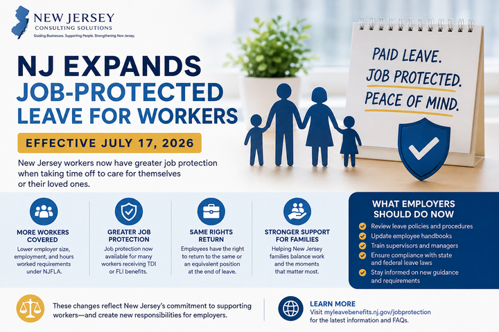 New Jersey Expands Job-Protected Leave for Workers