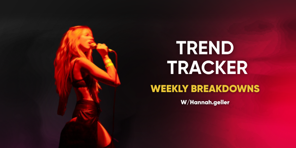🎬 Trend Tracker: Weekly Breakdowns w/ Hannah.geller