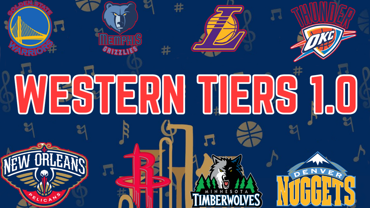 Western Conference Tiers Version 1.0