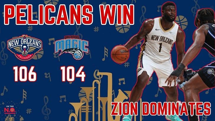 Pelicans Defeat Magic