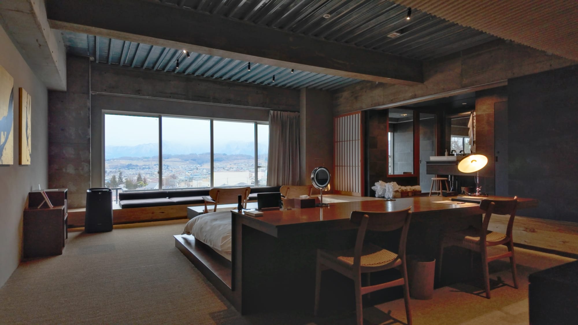 Das Zimmer im Honbako des Matsumoto Jujo.